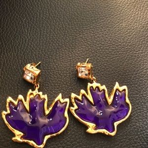 Dsquared2 Treasure Leaf Earrings
